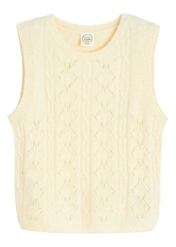 COOL CLUB Bezrękawnik w kolorze kremowym ze sklepu Limango Polska w kategorii Kamizelki dziewczęce - zdjęcie 188158140