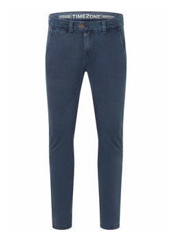 Timezone Spodnie chino "Janno" - Slim fit - w kolorze granatowym ze sklepu Limango Polska w kategorii Spodnie męskie - zdjęcie 188158922