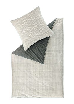 ESPRIT Komplet pościeli renforcé "Grid" w kolorze szarym ze sklepu Limango Polska w kategorii Pościele - zdjęcie 188159441