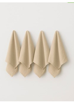 Samimi Ściereczki (4 szt.) w kolorze beżowym do naczyń - 40 x 40 cm ze sklepu Limango Polska w kategorii Ścierki kuchenne - zdjęcie 188159641