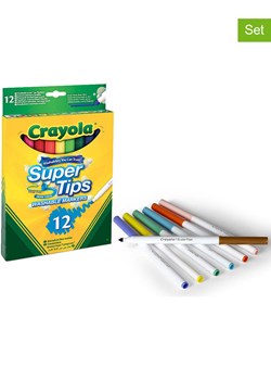 Crayola Flamastry (12 szt.) - 3+ ze sklepu Limango Polska w kategorii Zabawki - zdjęcie 188159882