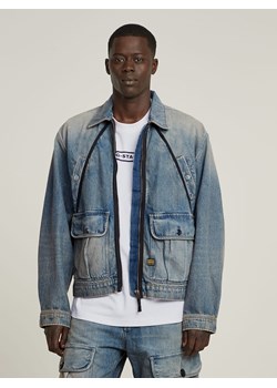 G-Star Kurtka dżinsowa w kolorze niebieskim ze sklepu Limango Polska w kategorii Kurtki męskie - zdjęcie 188160262