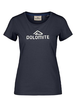 DOLOMITE Koszulka "Strenta" w kolorze granatowym ze sklepu Limango Polska w kategorii Bluzki damskie - zdjęcie 188160551