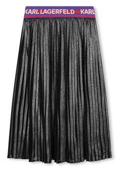 Karl Lagerfeld Kids Spódnica w kolorze srebrnym ze sklepu Limango Polska w kategorii Spódnice dziewczęce - zdjęcie 188160733