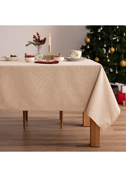 Mint Rugs Obrus "Christmas Glit" w kolorze złoto-kremowym ze sklepu Limango Polska w kategorii Obrusy i bieżniki - zdjęcie 188161353