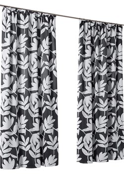 heine home Zasłona zaciemniająca w kolorze czarno-białym ze sklepu Limango Polska w kategorii Tekstylia - zdjęcie 188161434