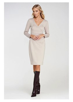 Nife Sukienka w kolorze beżowym ze sklepu Limango Polska w kategorii Sukienki - zdjęcie 188161724