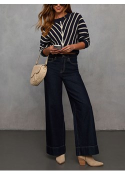 LA Angels Sweter w kolorze biało-granatowym ze sklepu Limango Polska w kategorii Swetry damskie - zdjęcie 188161950