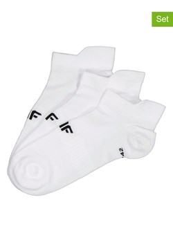 4F Skarpety (3 pary) w kolorze białym ze sklepu Limango Polska w kategorii Skarpetki męskie - zdjęcie 188162020