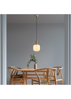 Opviq Lampa wisząca "Asker" w kolorze złoto-białym - wys. 118 x Ø 20 cm ze sklepu Limango Polska w kategorii Oświetlenie - zdjęcie 188162133