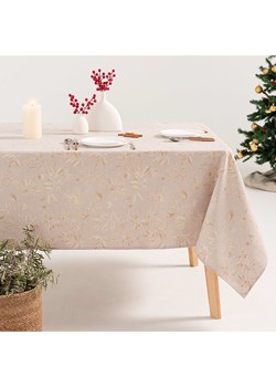 GAMUSI Obrus "Flenor" w kolorze beżowo-złotym ze sklepu Limango Polska w kategorii Obrusy i bieżniki - zdjęcie 188162243