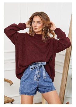 Joséfine Sweter "Ladem" w kolorze bordowym ze sklepu Limango Polska w kategorii Swetry damskie - zdjęcie 188162804