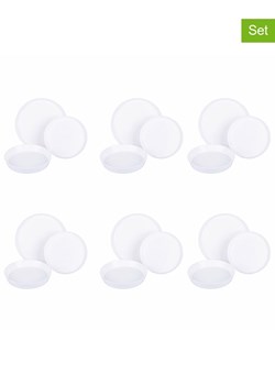 Villa d´Este 18-częściowy zestaw talerzy "Modern" w kolorze białym ze sklepu Limango Polska w kategorii Naczynia - zdjęcie 188163100