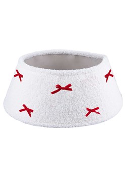 Villa d´Este Osłonka w kolorze biało-czerwonym do choinki - wys. 25 x Ø 60 cm ze sklepu Limango Polska w kategorii Dekoracje bożonarodzeniowe - zdjęcie 188163132