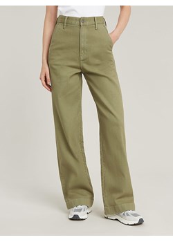 G-Star Spodnie chino w kolorze khaki ze sklepu Limango Polska w kategorii Spodnie damskie - zdjęcie 188163422