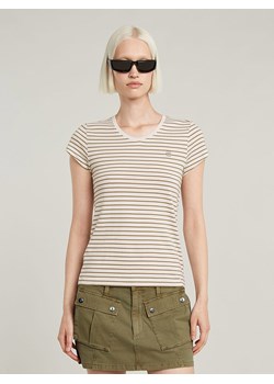 G-Star Koszulka w kolorze beżowym ze sklepu Limango Polska w kategorii Bluzki damskie - zdjęcie 188163450