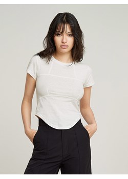 G-Star Koszulka w kolorze białym ze sklepu Limango Polska w kategorii Bluzki damskie - zdjęcie 188163464