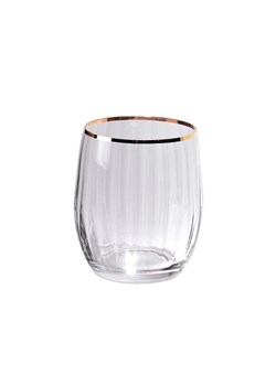 TABLE PASSION Szklanki (6 szt.) "Filet" w kolorze złotym - 300 ml ze sklepu Limango Polska w kategorii Naczynia - zdjęcie 188163893