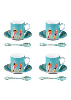 TABLE PASSION 8-częściowy zestaw "Paraiso" w kolorze turkusowym - 100 ml ze sklepu Limango Polska w kategorii Dzbanki i zaparzacze - zdjęcie 188163904