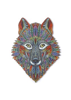 DAM Drewniane puzzle "Wilk" - 3+ ze sklepu Limango Polska w kategorii Puzzle - zdjęcie 188164551