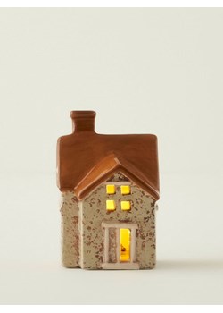 BELLA MAISON Dekoracja LED w kolorze beżowo-brązowym - 8 x 12 x 8 cm ze sklepu Limango Polska w kategorii Oświetlenie - zdjęcie 188164980