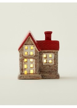 BELLA MAISON Dekoracja LED w kolorze beżowo-czerwonym -10 x 12 x 7 cm ze sklepu Limango Polska w kategorii Oświetlenie - zdjęcie 188164984