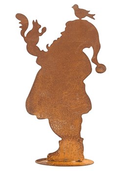 POSIWIO Dekoracja "Santa Claus" w kolorze jasnobrązowym - 28 x 48 cm ze sklepu Limango Polska w kategorii Dekoracje i akcesoria ogrodowe - zdjęcie 188165212