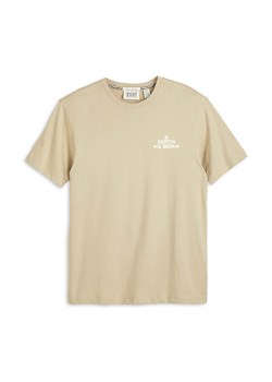 Scotch &amp; Soda Koszulka w kolorze beżowym ze sklepu Limango Polska w kategorii T-shirty męskie - zdjęcie 188165260