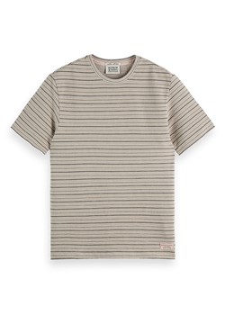 Scotch &amp; Soda Koszulka w kolorze beżowym ze sklepu Limango Polska w kategorii T-shirty męskie - zdjęcie 188165264