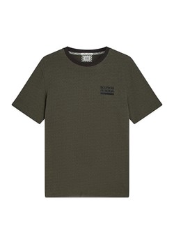 Scotch &amp; Soda Koszulka w kolorze khaki ze sklepu Limango Polska w kategorii T-shirty męskie - zdjęcie 188165284