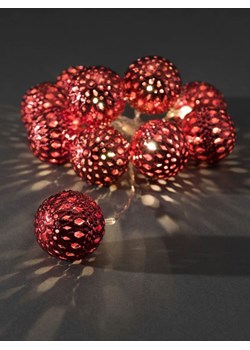 Konstsmide Dekoracyjny łańcuch świetlny LED w kolorze czerwonym ze sklepu Limango Polska w kategorii Oświetlenie - zdjęcie 188165381