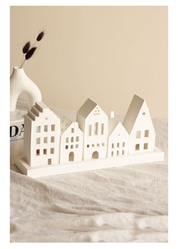 Lucky Bees Świecznik w kolorze białym - 29 x 7,5 x 1,7 cm ze sklepu Limango Polska w kategorii Świeczniki - zdjęcie 188165574