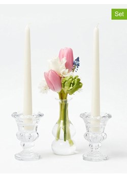 Lucky Bees Świece (2 szt.) w kolorze białym - 2x 60 g ze sklepu Limango Polska w kategorii Świece i dyfuzory - zdjęcie 188165590