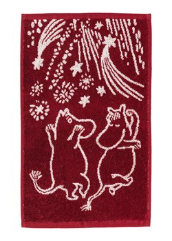 Moomin Ręcznik "Festive moments" w kolorze czerwonym dla gości - 50 x 30 cm ze sklepu Limango Polska w kategorii Ręczniki - zdjęcie 188165764