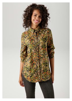 Aniston Bluzka w kolorze zielono-pomarańczowym ze sklepu Limango Polska w kategorii Koszule damskie - zdjęcie 188166151