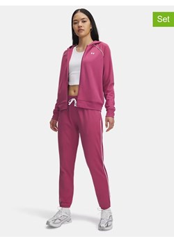 Under Armour 2-częściowy zestaw sportowy w kolorze różowym ze sklepu Limango Polska w kategorii Kurtki damskie - zdjęcie 188166390