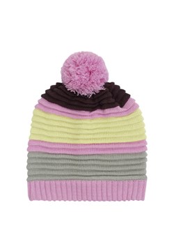 Color Kids Czapka w kolorze jasnoróżowo-szaro-żółtym ze sklepu Limango Polska w kategorii Czapki dziecięce - zdjęcie 188166783