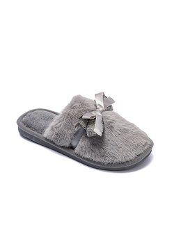 Confly Kapcie w kolorze szarym ze sklepu Limango Polska w kategorii Kapcie damskie - zdjęcie 188166862