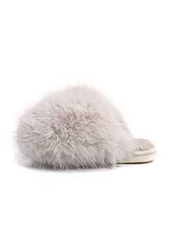 Confly Kapcie w kolorze beżowym ze sklepu Limango Polska w kategorii Kapcie damskie - zdjęcie 188166880