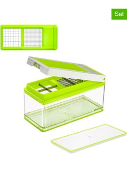 Nicer Dicer 5-częściowy zestaw "Nicer Dicer Precision" w kolorze zielonym ze sklepu Limango Polska w kategorii Akcesoria kuchenne - zdjęcie 188166910