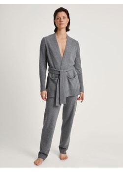 Calida Wełniany kardigan w kolorze szarym ze sklepu Limango Polska w kategorii Swetry damskie - zdjęcie 188166911