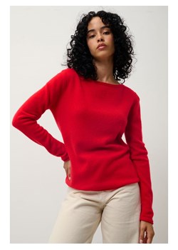 AUTHENTIC CASHMERE Kaszmirowy sweter "Criou" w kolorze czerwonym ze sklepu Limango Polska w kategorii Swetry damskie - zdjęcie 188167423