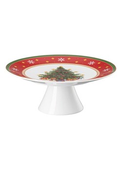 Hutschenreuther Patera "Happy Wintertime" w kolorze czerwono-białym na ciasto - wys. 8,4 cm ze sklepu Limango Polska w kategorii Misy i tace dekoracyjne - zdjęcie 188167521