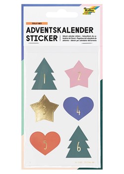 folia PAPER Naklejki do kalendarza adwentowego "Jolly Mix" - 5+ ze sklepu Limango Polska w kategorii Zabawki - zdjęcie 188167611