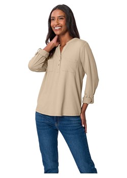 Heine Bluzka w kolorze beżowym ze sklepu Limango Polska w kategorii Koszule damskie - zdjęcie 188167710