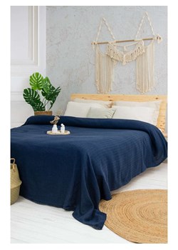 Elizabed Narzuta "Marla" w kolorze granatowym ze sklepu Limango Polska w kategorii Tekstylia - zdjęcie 188168102