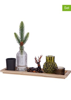 GILDE 7-częściowy zestaw dekoracyjny w różnych kolorach - 36 x 27 x 12,5 cm ze sklepu Limango Polska w kategorii Dekoracje - zdjęcie 188168152