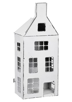 GILDE Lampion "Preso" w kolorze białym - 13 x 33 x9 cm ze sklepu Limango Polska w kategorii Świeczniki - zdjęcie 188168154