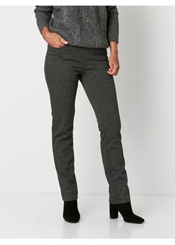 Relaxed by TONI Spodnie "Alice" w kolorze czarno-białym ze sklepu Limango Polska w kategorii Spodnie damskie - zdjęcie 188168524