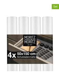 Moritz &amp; Moritz Maty (4 szt.) do szuflad - 150 x 50 cm ze sklepu Limango Polska w kategorii Akcesoria kuchenne - zdjęcie 188168713